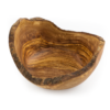 Ciotola rustica in legno di ulivo