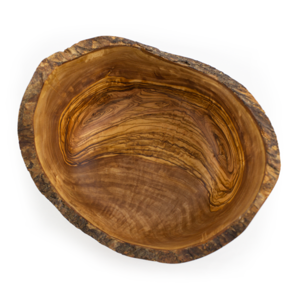 Ciotola rustica legno ulivo