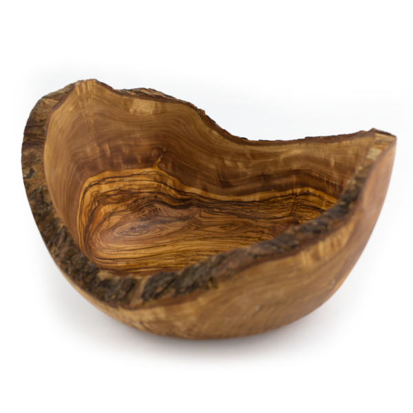 Ciotola rustica legno ulivo
