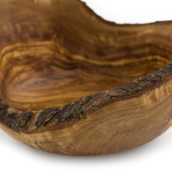 Ciotola rustica legno ulivo