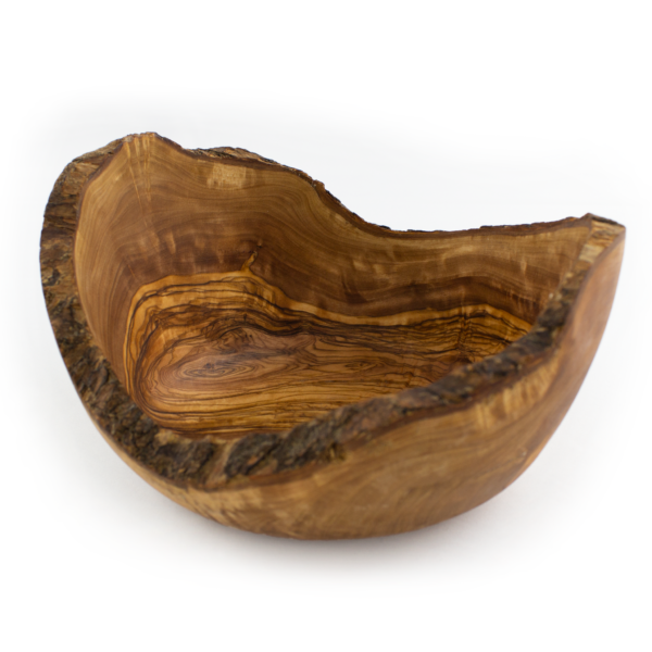 Ciotola rustica legno ulivo