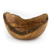 Ciotola rustica in legno di ulivo
