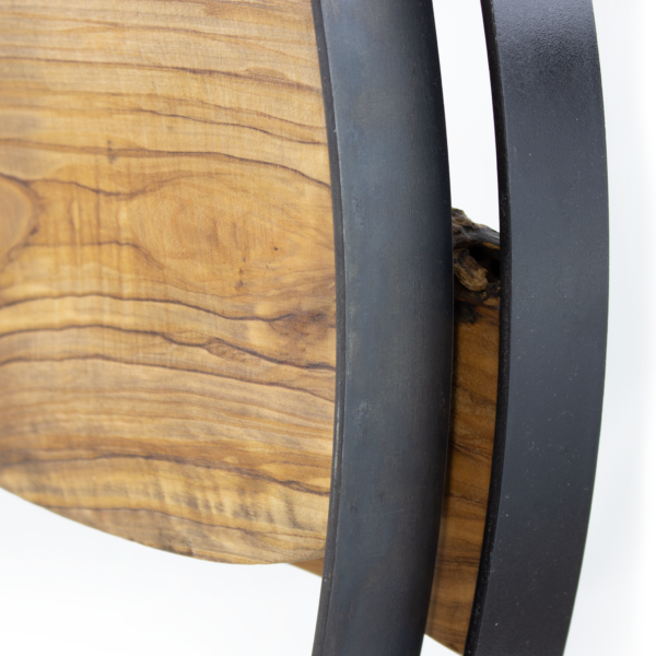 Orologio da parete in legno