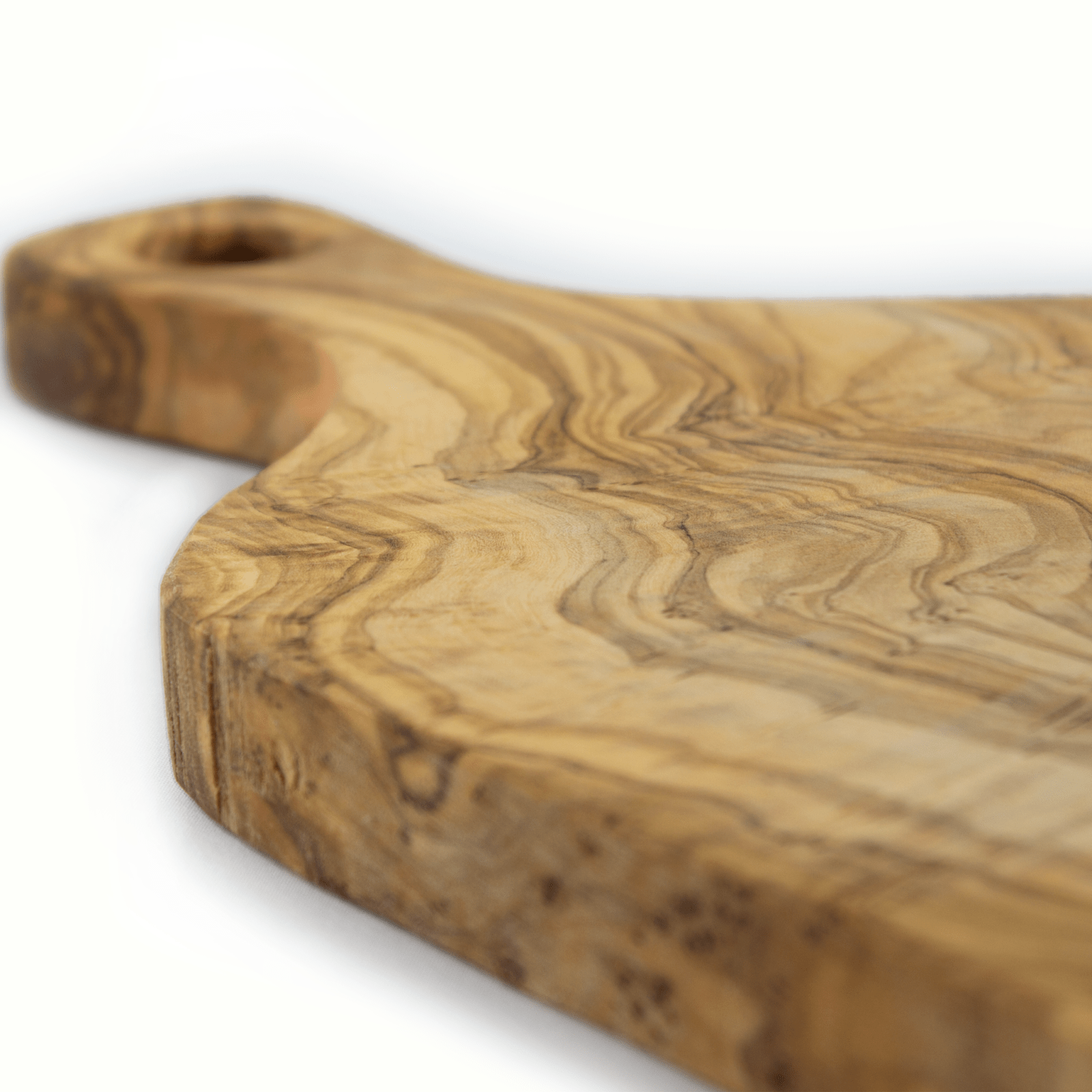 Tagliere piccolo in legno di ulivo massello Made in Italy